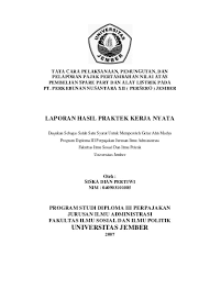 Entdecke rezepte, einrichtungsideen, stilinterpretationen und andere ideen zum ausprobieren. Proposal Pengajuan Magang Pt Central Mot