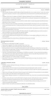 Write the perfect resume with help from our resume examples for students and professionals. Banking Officer Resume Sample Mintresume