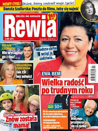 Ewa bem to ikona muzyki i nietuzinkowa osobowość, wokalistka znana z popowych i bluesowych hitów oraz autorka tekstów. Ewa Bem Rewia Magazine 19 December 2018 Cover Photo Poland