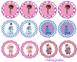 Doc Mcstuffins Party Printables Cupcake Toppers And Cupcake Wrappers Doc Mcstuffins Birthday Doc Mcstuffins Party Doc Mcstuffins Birthday Party