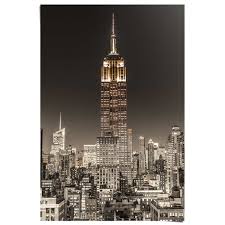 Jul 23, 2017 · 20 incredible photos of the construction of the empire state building. New York Empire State Building Gold Poster Schwarz Reinders