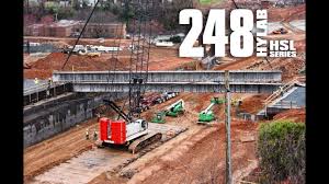 Before designing the concrete beam, initial concrete beam reinforcement detailing. Winston Salem Bridge Construction Continues For 248 Hsl Link Belt Cranes
