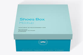 Download Square Shoes Box Mockup Free Download Mockup Daddy