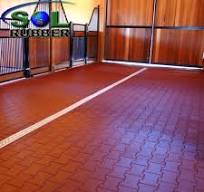 Racecourse Horse Paths Dog Bone Outdoor Rubber Paver