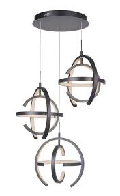 Craftmade 47893 Mbk Led Matte Black Dolby 29 1 2 Wide Integrated Led Multi Light Pendant In 2020 Multi Light Pendant Craftmade Pendant Lighting