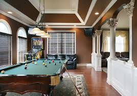 Game room wall color ideas. Fully Equipped Game Room Ideas