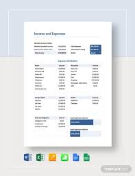 Pratiko january 11, 2021 spreadsheet template no comments. 8 Income Expense Worksheet Templates Pdf Doc Free Premium Templates