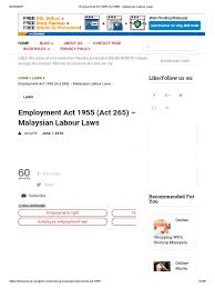 Ali berkerja pada hari hari buruh (cuti umum wajib) selama 10 jam (tidak termasuk masa rehat). Employment Act 1955 Act 265 Malaysian Labour Laws Overtime Employment