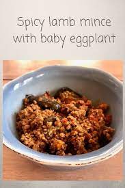Spicy Lamb Mince With Baby Eggplant Recipe Lamb Mince Recipes Recipes Lamb Recipes