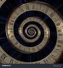 Surreal Infinity Time Spiral Space Antique Stock Photo 2262448203 |  Shutterstock