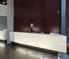 The ideal reception layout accounts for guests being able to move about freely. Reception Desk High Quality Designer Products Architonic