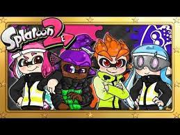 Splatoon 2 Soundtrack Complete Ost Playlist Youtube Splatoon Splatoon 2 Title Card