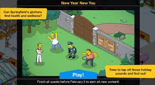 The first 2021 prediction to come straight out of an episode of the simpsons was about the attack on the u.s. New Year New You 2021 Event The Simpsons Tapped Out Wiki Fandom