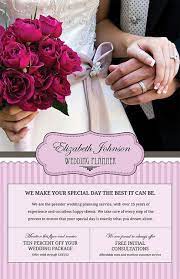 Wedding Planner Flyer Front Event Planning Flyer Event Planning Brochure Wedding Planner