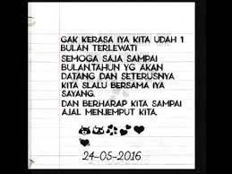 Berikan ucapan anniversary untuk pacar dalam rangka merayakan hari jadi. 15 Trend Terbaru Ucapan Anniversary Buat Pacar 1 Bulan Handoko Blog S