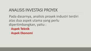 Analisis Kelayakan Proyek Tunggal Ppt Download