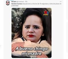 A Sandra Cuevas le llovió en su primer informe de gobierno y las redes  sociales se inundaron de memes