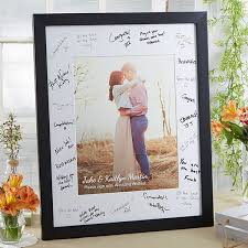Tell her ho much he/she is important for you. Personalized Wedding Guest Book Signature Frame