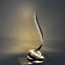 led bedside lamp contemporary spiral led table lamps modern desktop lamp bedside lamp desktop lamp led table lamp