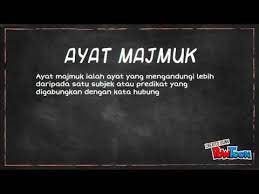 Ayat tunggal ialah ayat yang mengandungi satu subjek dan satu predikat. Bahasa Malaysia Ayat Tunggal Dan Ayat Majmuk Joshua Loh Yixun Youtube