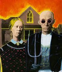 Courtesy of the cedar rapids museum of art archives. American Gothic Paintings Categories