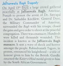 There is a record of every incident. Describe The Incident Of Jallianwala Bagh Massacre What Was Its Impact On The Freedom Struggle Of Brainly In