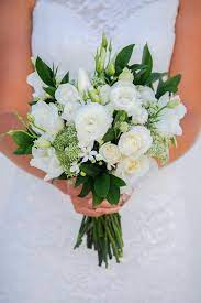 Simple White Wedding Flowers Bouquet Whimsical Wedding Flowers White Wedding W White Wedding Flowers Bouquet White Bridal Bouquet Whimsical Wedding Flowers