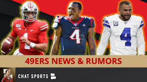 If atlanta chooses to pass on a quarterback, it would make it easier for the 49ers to move up for one of justin fields, trey lance or mac jones. 49ers Rumors Mailbag Deshaun Watson Trade Dak Prescott Draft Justin Fields Free Agency News Youtube