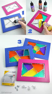 Sand the entire project and wipe clean. Glass Stained Suncatchers Diy