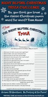 Memory is a term used in the study and practice of psychology. This Night Before Christmas Trivia Game Will Seriously Challenge Your Memory Of The Lines Of The Popula Christmas Trivia Christmas Trivia Games Christmas Poems