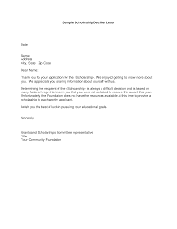 But you can learn the writing techniques through various scholarship essay examples available online. Scholarship Rejection Letter Templates At Allbusinesstemplates Com