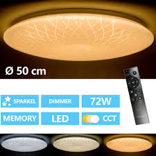 Habe mich gefreut sie nochmals kaufen zu können. Lightworld24 Led Deckenlampe Wohnzimmer Schlafzimmer Sternenhimmel Fernbedienung 72w Dimmbar