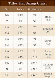 tilley endurables hat sizes hat size chart crochet hats