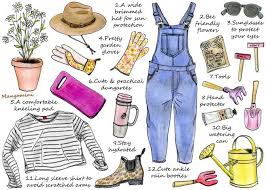 How To Garden In Style Gardening Outfit Style Clothes