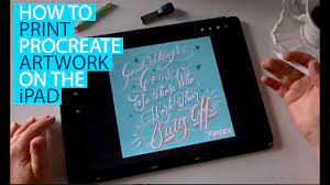 How to make art prints from procreate. Print Your Procreate Artwork 3 Essential Steps Youtube