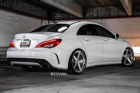 Custom White Mercedes Cla Class Shod In Hankook Tires Mercedes Sport Cars Military Discounts