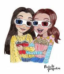 Nada De Perfectas Mejores Amigas Dibujo Cosas Lindas Para Dibujar Ilustracion De Amigos En un momento dificil como es la perdida de un ser querido, un familiar o un amigo, nada mejor que sentir. mejores amigas dibujo