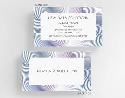 With so many options to choose from, business cards can be customized to fit your company's brand. Data Lines Business Card Standard Size 1027618 The Gallery Collection