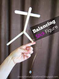 Relentlessly Fun Deceptively Educational Balancing Stick Figure Science Activities For Kids Stick Figures Science For Kids