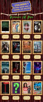 The 19th Annual October Horror Movie Challenge (10 1 