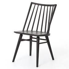 Lara Modern Classic Black Oak Simple Dining Chair Chairs In 2019 Windsor Dining Chairs Modern Dining Chairs Dining Chairs