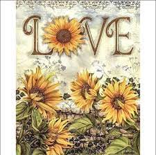 5d Diamond Painting Sunflowers Love Kit Flower Art Sunflower Art Sunflower Wallpaper