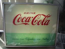 Best match ending newest most bids. Vintage 50 S Coca Cola Light Up Sign Coke Works Great Condition Antique Price Guide Details Page
