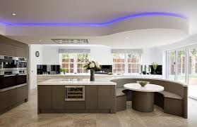 50 Stunning Modern Kitchen Island Designs Modern Kitchen Island Design Curved Kitchen Island Modern Kitchen Island