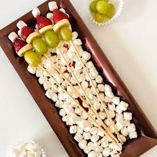 Whole roasted cauliflower with caper vinaigrette. Fun Fruit Grinch Kabobs Christmas Snack Idea Scrambled Chefs