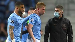 Kevin de bruyne (dutch pronunciation: De Bruyne Puts Six Month Timescale On Injury Recovery As Man City Belgium Star Plays Through Pain Goal Com