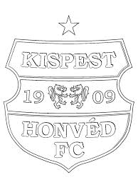 Budapest honvéd, fußballverein aus ungarn. Budapest Honved Fc Coloring Page 1001coloring Com