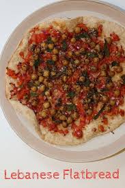 And though i bake bread with yeast more frequently nowadays, i still find it easier and a general preference to make bread without yeast. Lebanese Flatbread With Spicy Chickpeas Food Vegetarian Vegan Recipes Lebanese Recipes