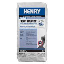 Initially i had put down a self leveling compound in my basement a few years ago after pulling up some carpet people glued down. Henry 544 Floor Leveler 40 Lbs Self Leveling Underlayment 12152 The Home Depot