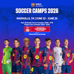 FC Barcelona Soccer Camps – Nashville 2026